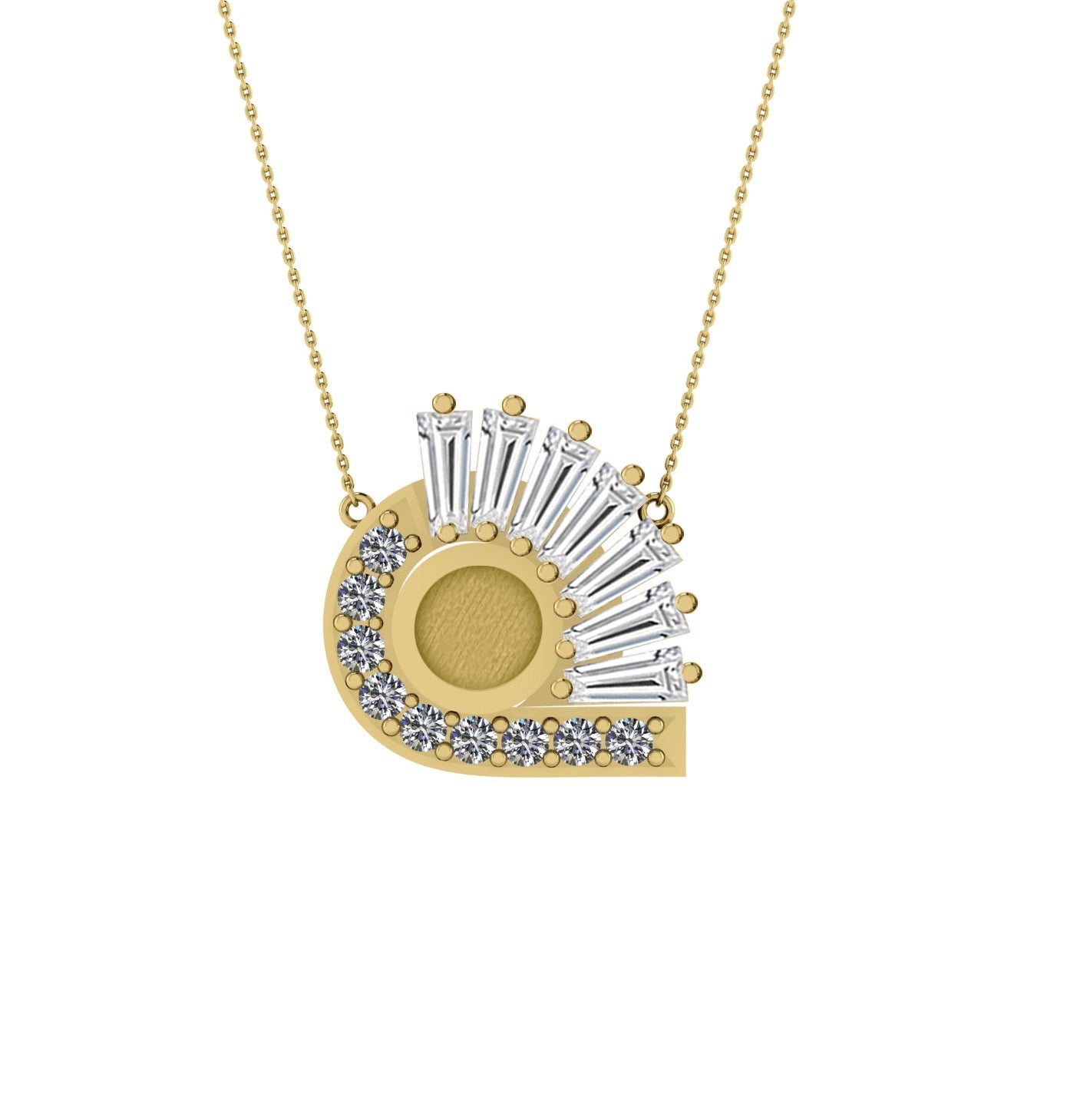 The Satnin' pendant featuring fabric from Elvis owned clothing with letter of authenticity