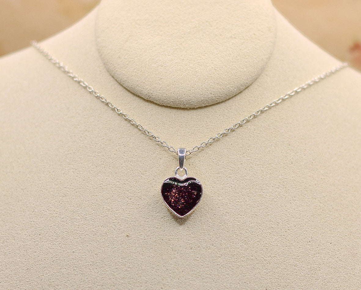 The Heartbreak Pendant Featuring Fabric From Elvis Owned Clothing With Letter Of Authenticity
