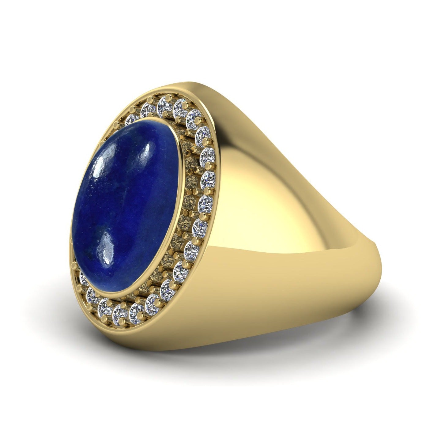 Blue Suede Dreams Ring