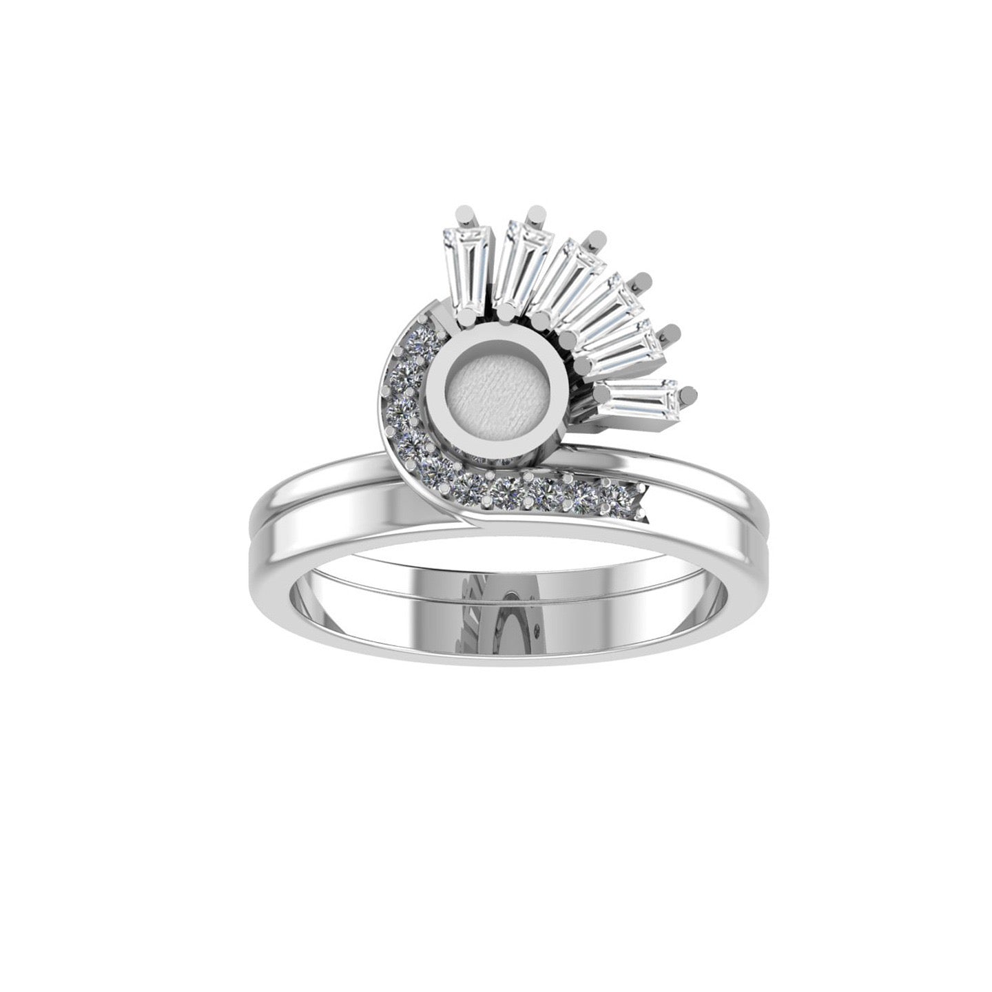 The Satnin’ Ring featuring fabric from Elvis owned clothing with letter of authenticity