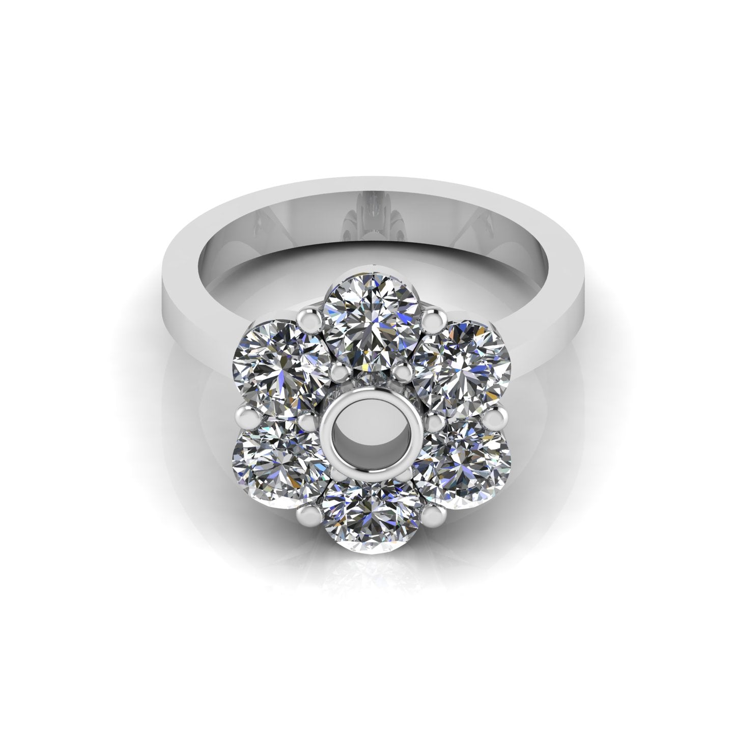 The Eugenia ring featuring fabric from Elvis owned clothing with letter of authenticity