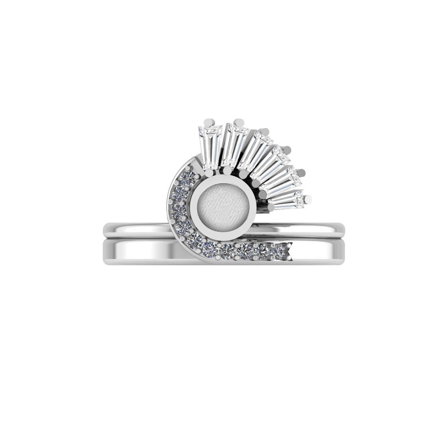 The Satnin’ Ring featuring fabric from Elvis owned clothing with letter of authenticity