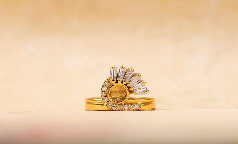 The Satnin’ Ring featuring fabric from Elvis owned clothing with letter of authenticity