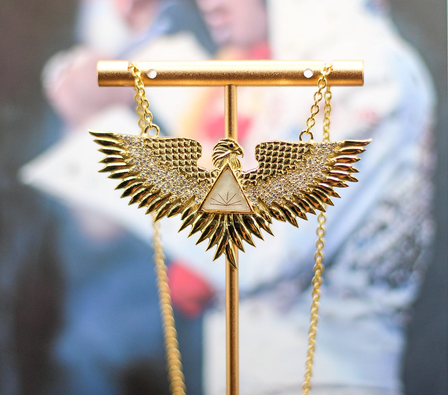Aloha Eagle Tribute Pendant