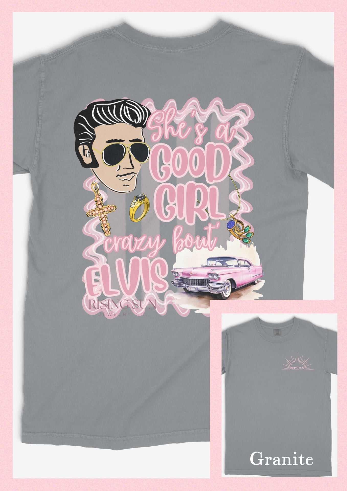 Crazy Bout Elvis Tee