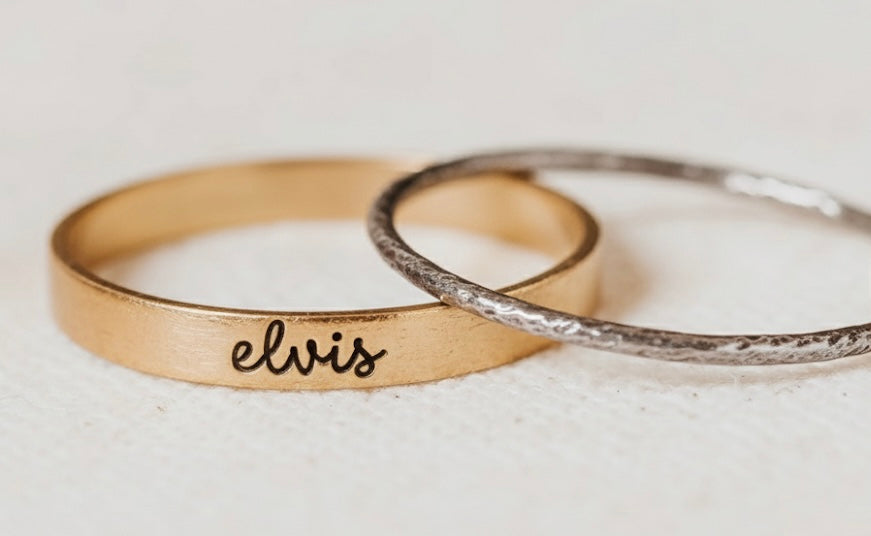 Minimalist Name Band