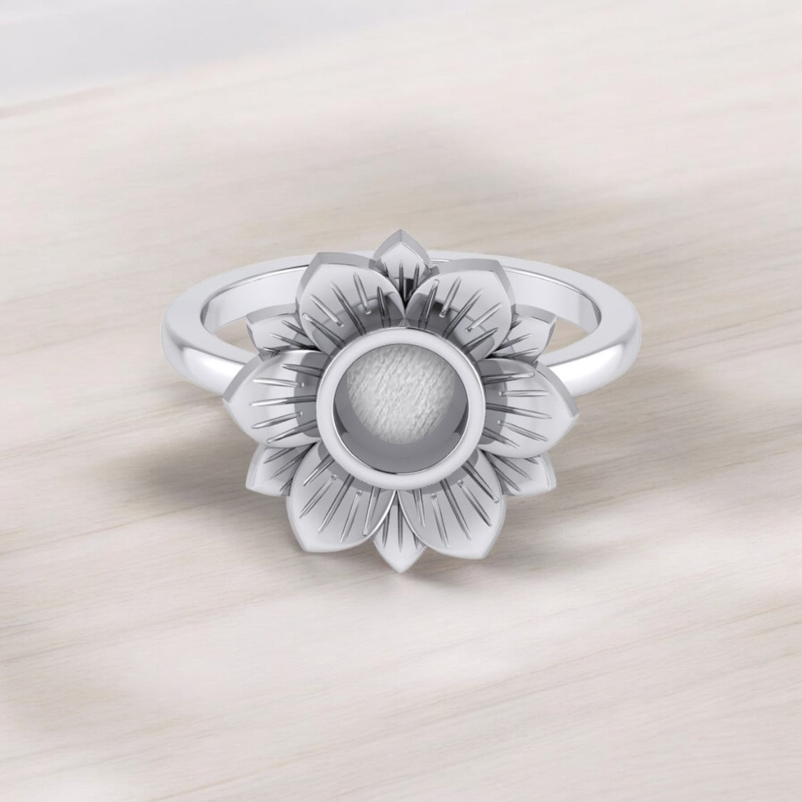 In The Garden Ring Featuring Authentic Wardrobe Fabric With Letter Of Authenticity