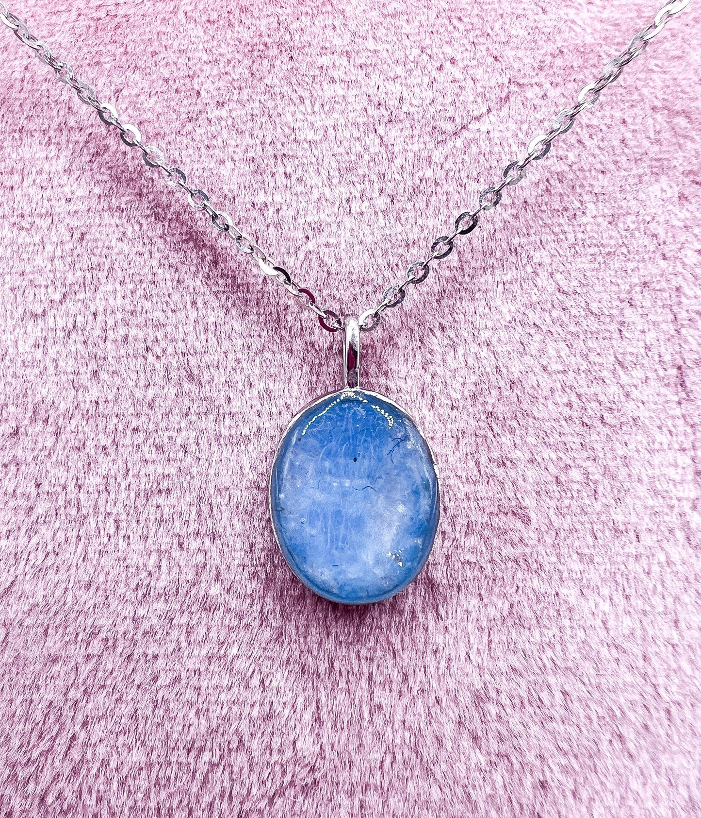 Oval Memorial Necklace for Ashes, Hair, Fabric, Breastmilk