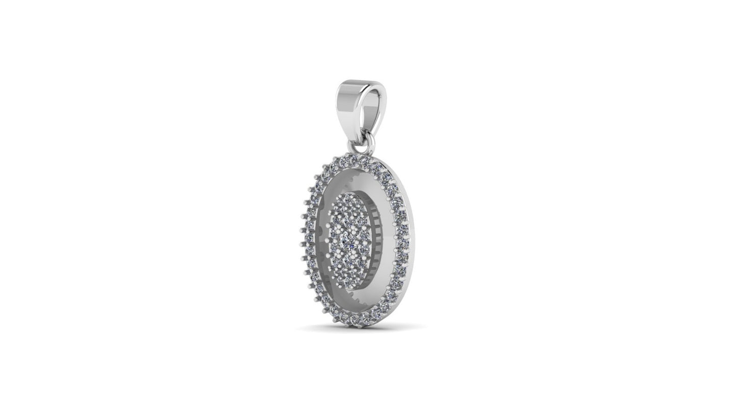 The last love pendant with moissanite featuring fabric from Elvis owned clothing with letter of authenticity