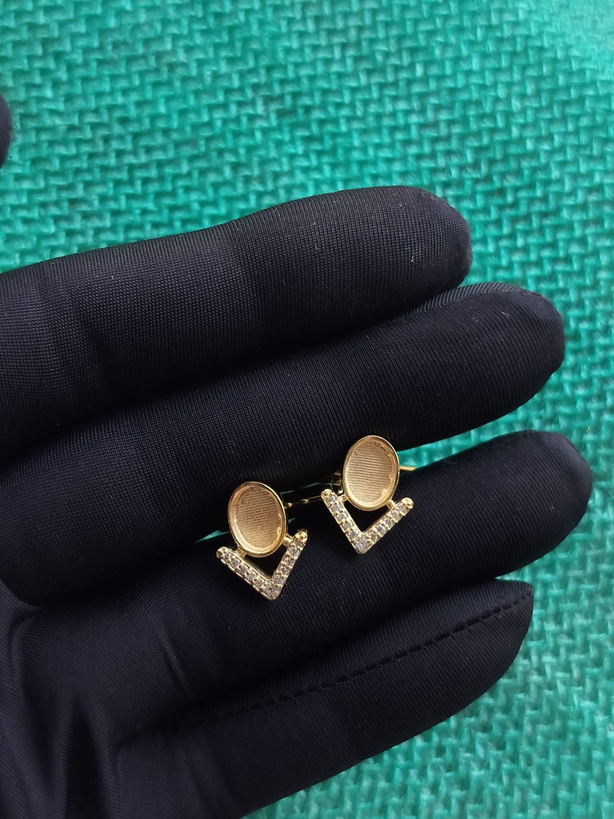The 68 Special Collection Custom Cufflinks Featuring Fabric From Elvis Owned Clothing With Letter Of Authenticity