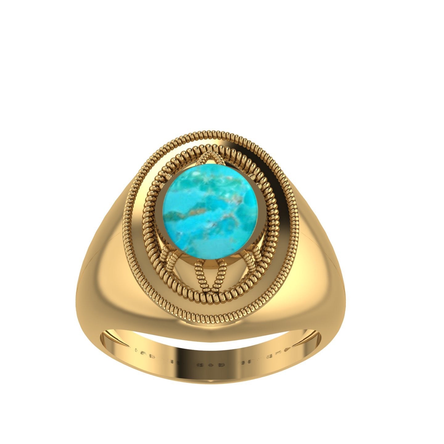 Turquoise Concho Inspired Set