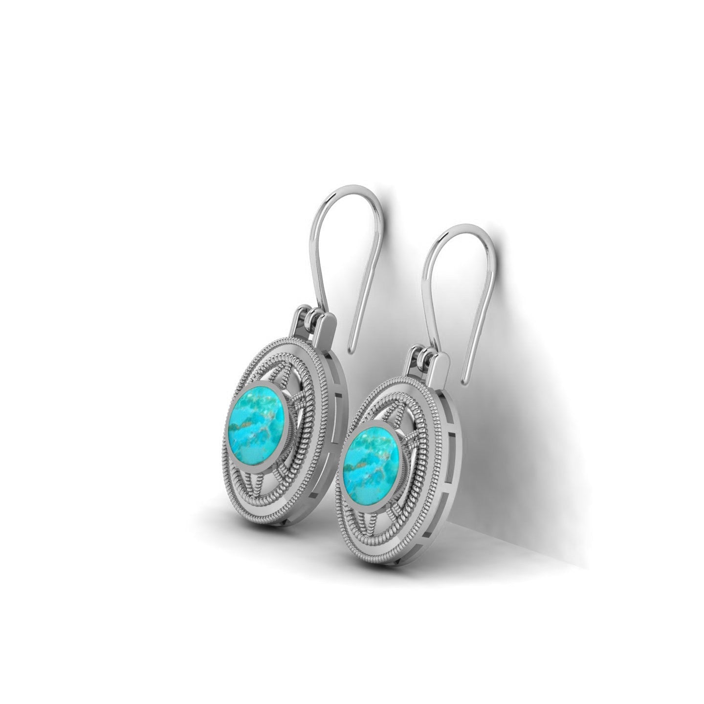 Turquoise Concho Inspired Set