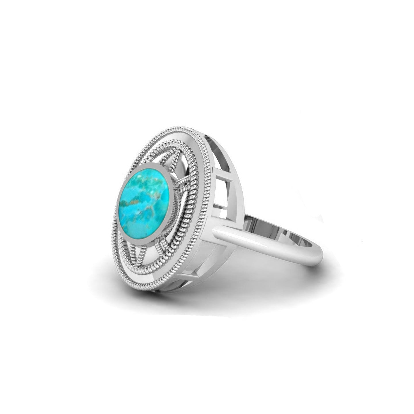 Turquoise Concho Inspired Set