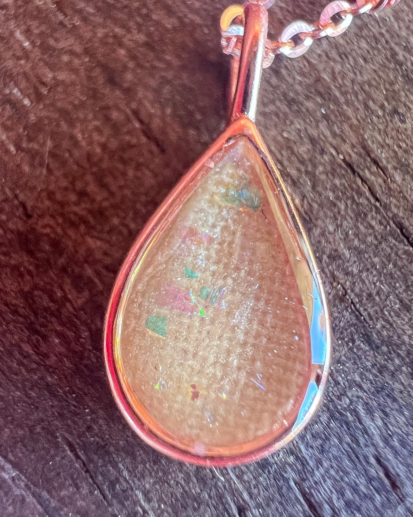 Pear Pendant Necklace Featuring Fabric From Elvis Owned Clothing With Letter of Authenticity