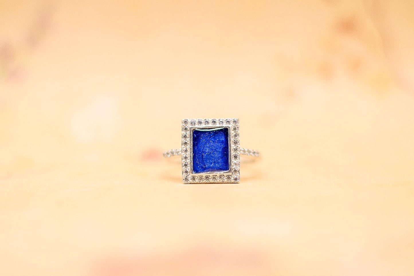 Women's Elvis Owned Clothing Swatch Ring With Letter of Authenticity