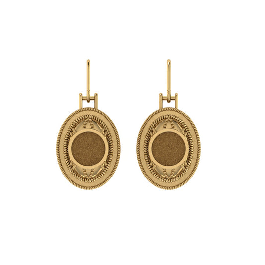 Now & Then Concho Drop Earrings