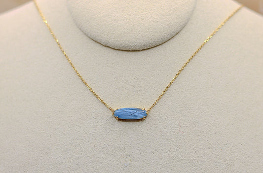 Pendant Necklace Featuring Fabric From Elvis Owned Clothing With Letter of Authenticity