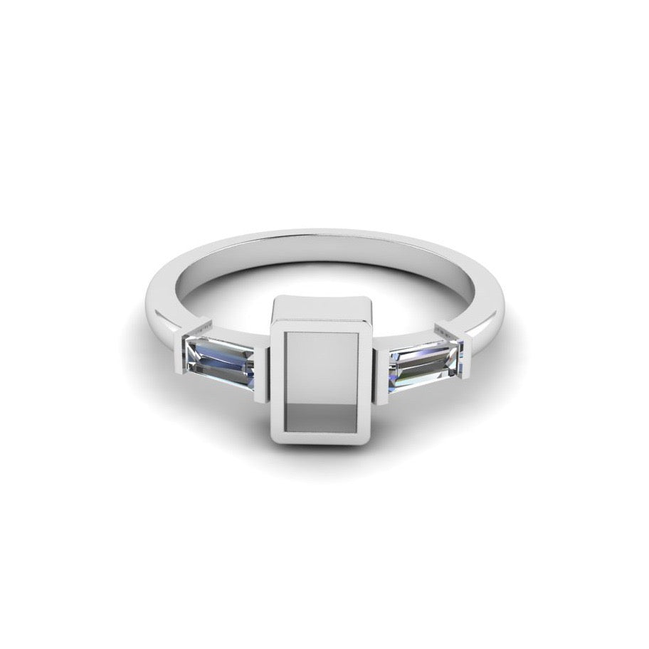 The Memphis ring featuring fabric from Elvis owned clothing with letter of authenticity