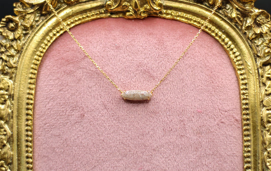 Memorial Necklace for Ashes, Hair, Fabric, Breastmilk