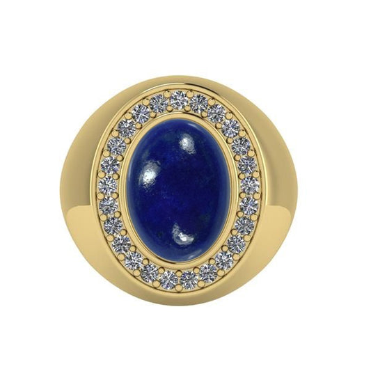 Blue Suede Dreams Ring