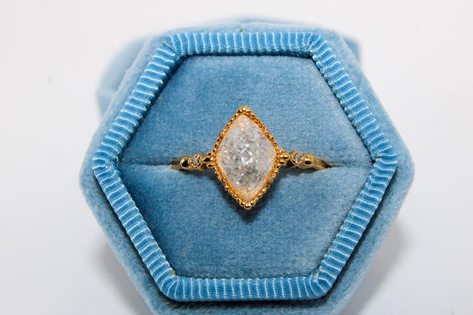 Memorial Ring for Ashes, Hair, Fabric, Breastmilk