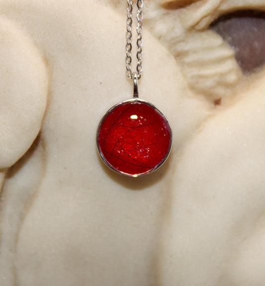 Memorial Necklace for Ashes, Hair, Fabric, Breastmilk