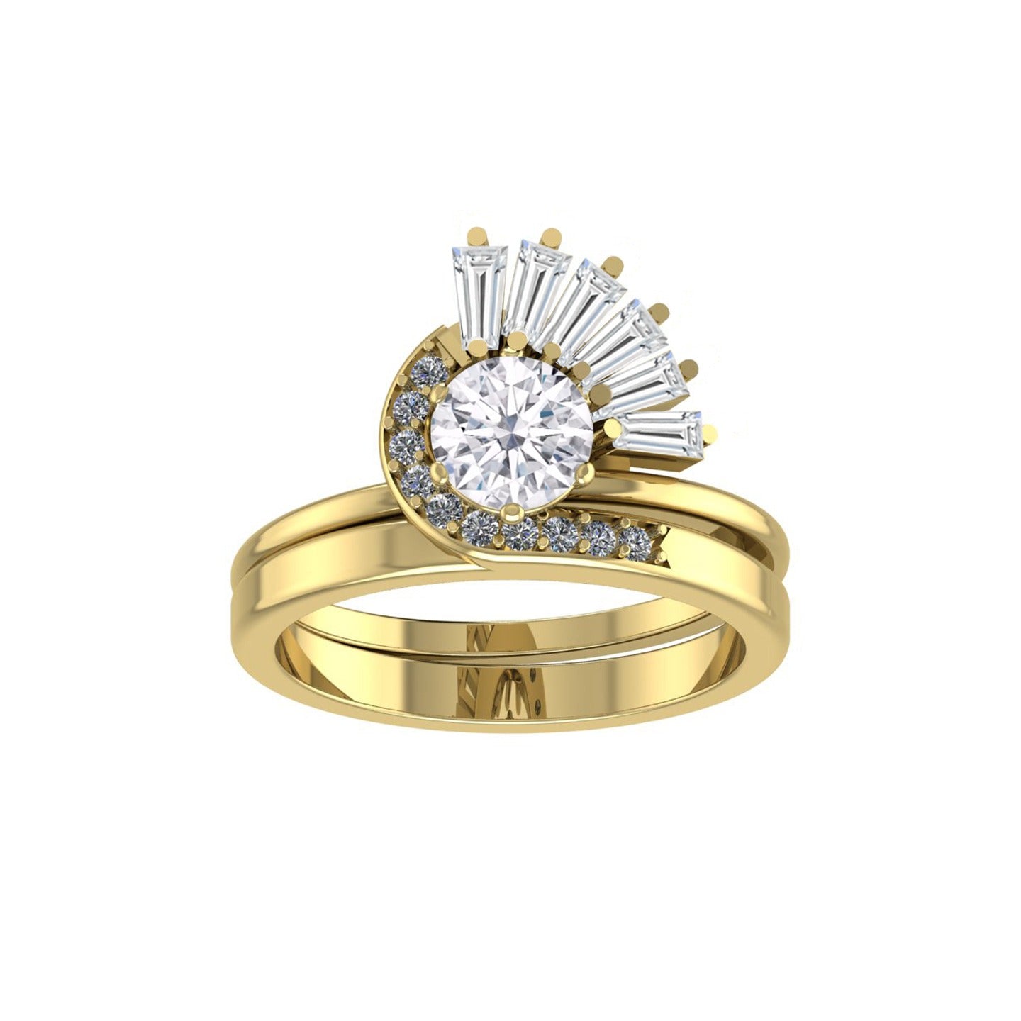 The Satnin' Center Stone Ring