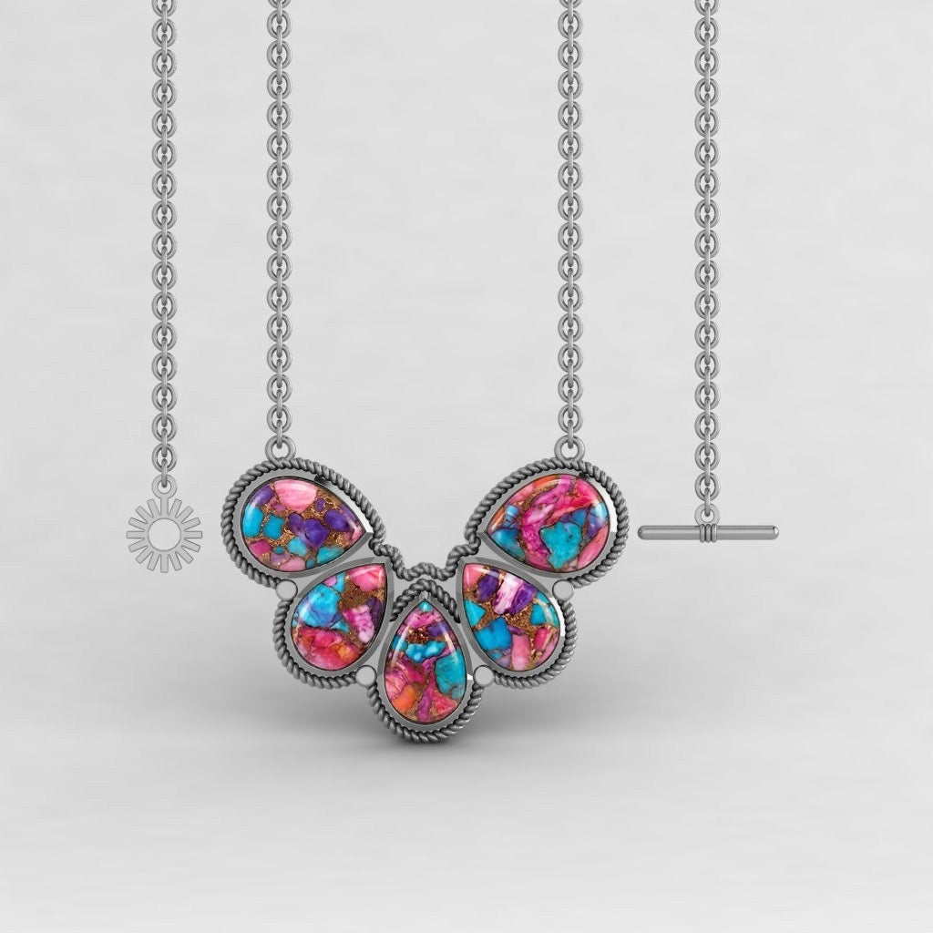 Sunset Mirage Rehearsal Pendant Necklace