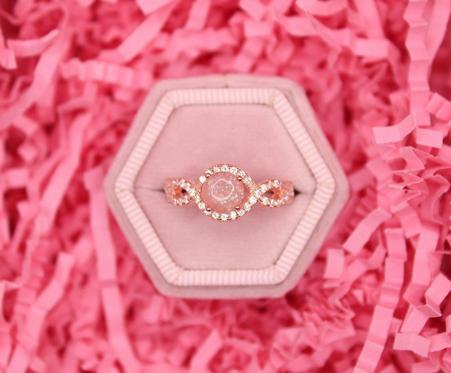 Memorial Ring for Ashes, Hair, Fabric, Breastmilk