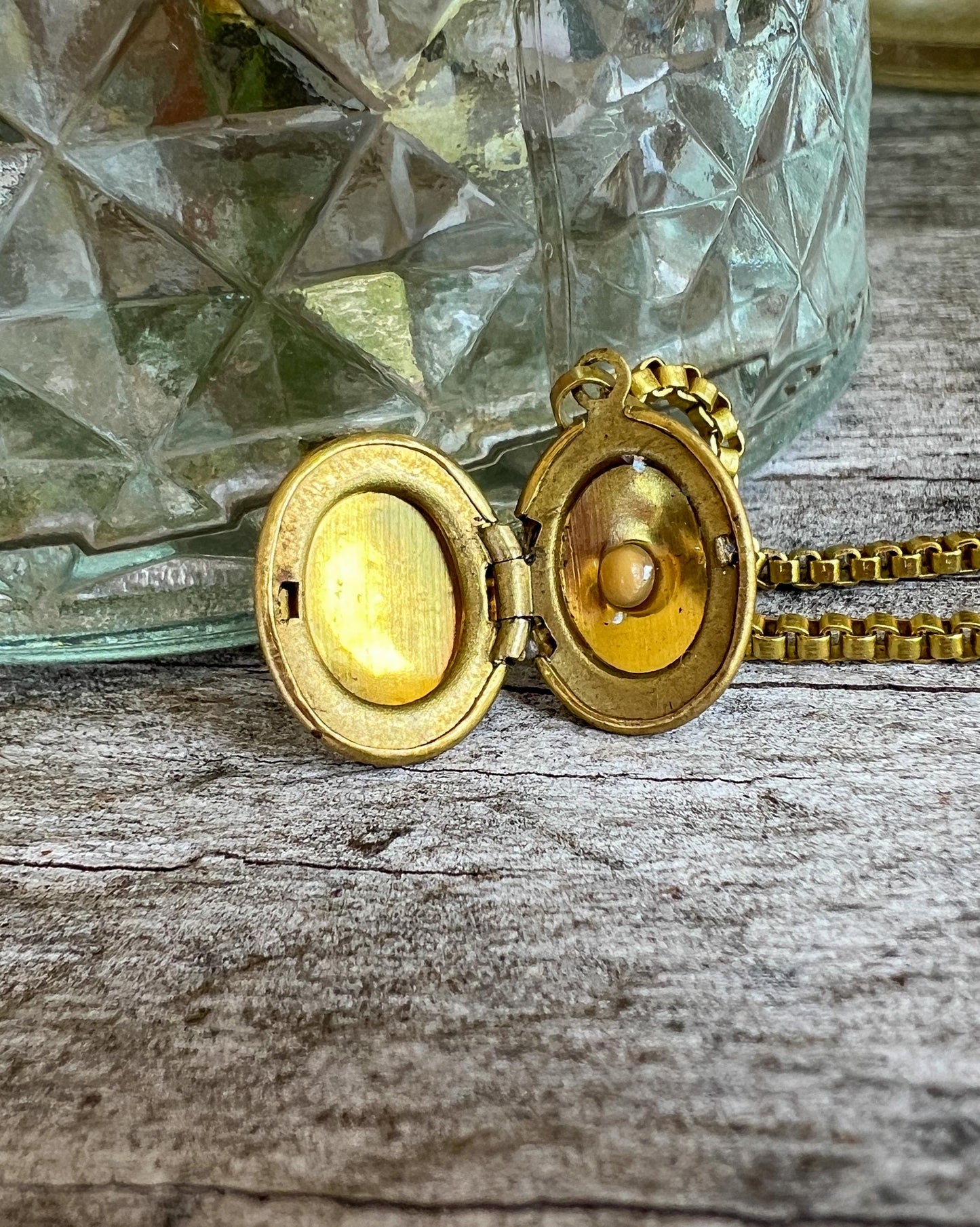 Faith As Small As A Mustard Seed Locket-Necklace