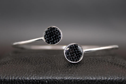 Bangle Bracelet Featuring Fabric From Elvis Owned Clothing With Letter Of Authenticity