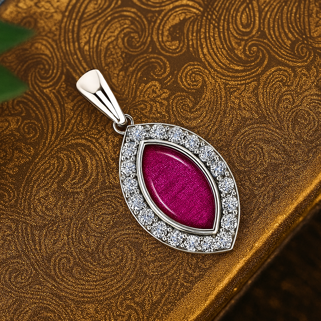 The Memphis Marquise Pendant