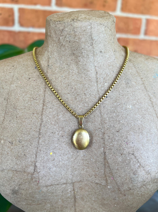 Faith As Small As A Mustard Seed Locket-Necklace