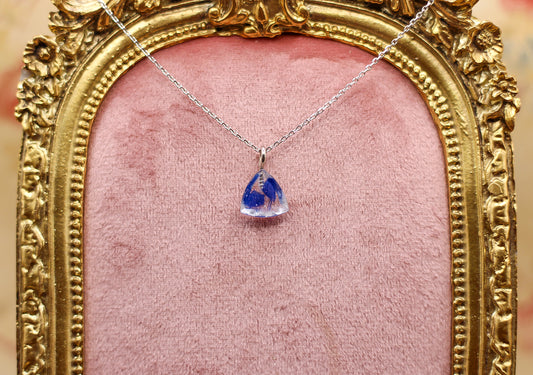 Forever EP resin pendant necklace