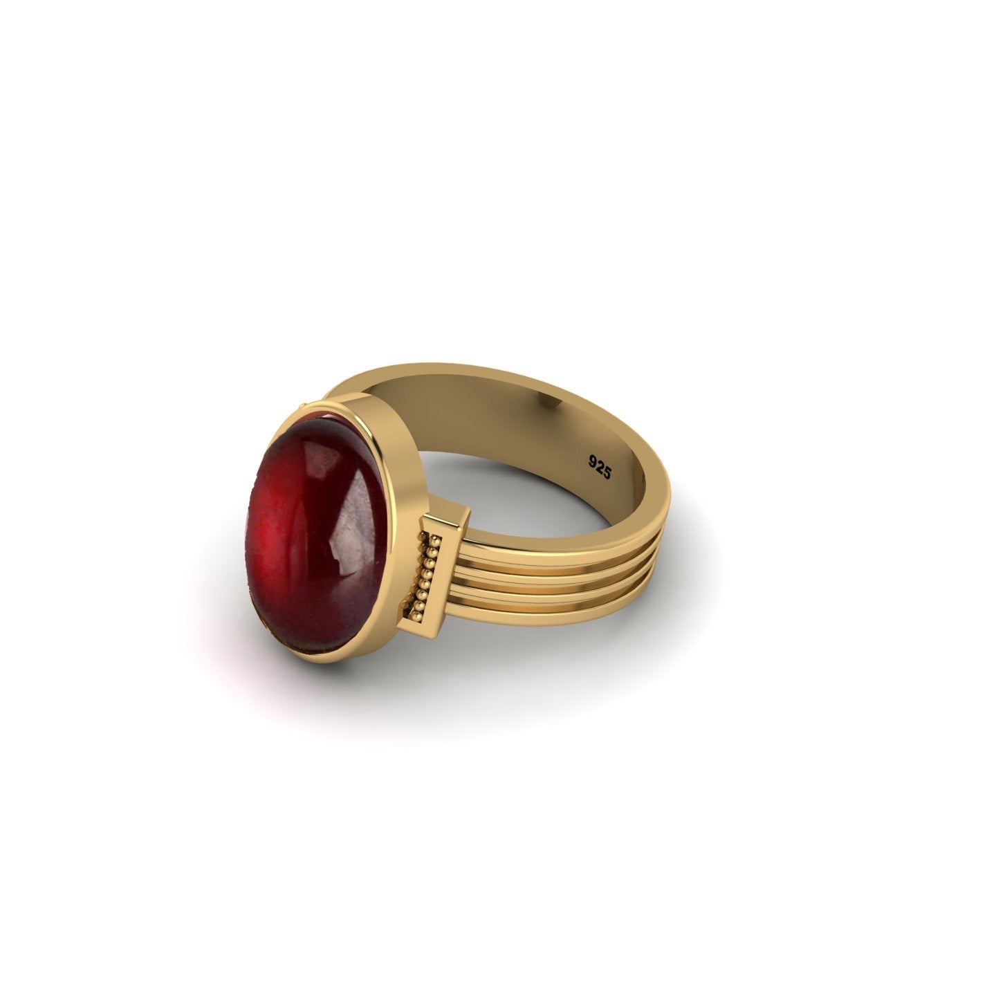Legendary Garnet Statement Ring