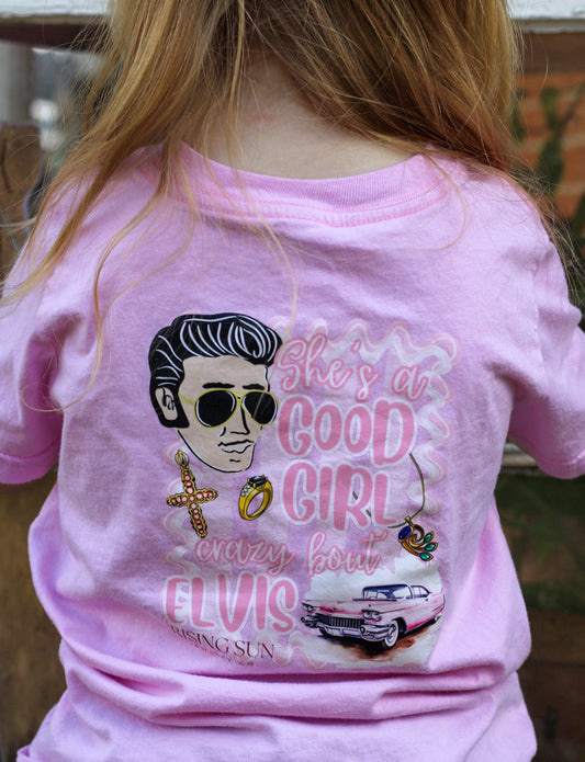 Crazy Bout Elvis Tee