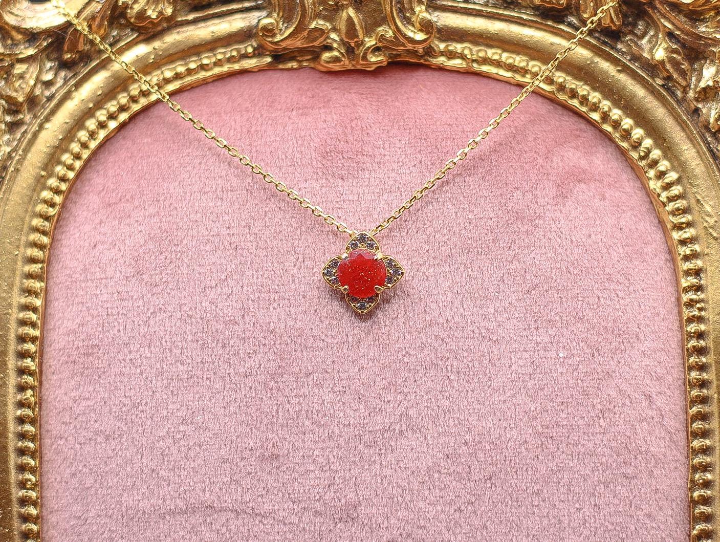 The Meditation Fountain Pendant Necklace