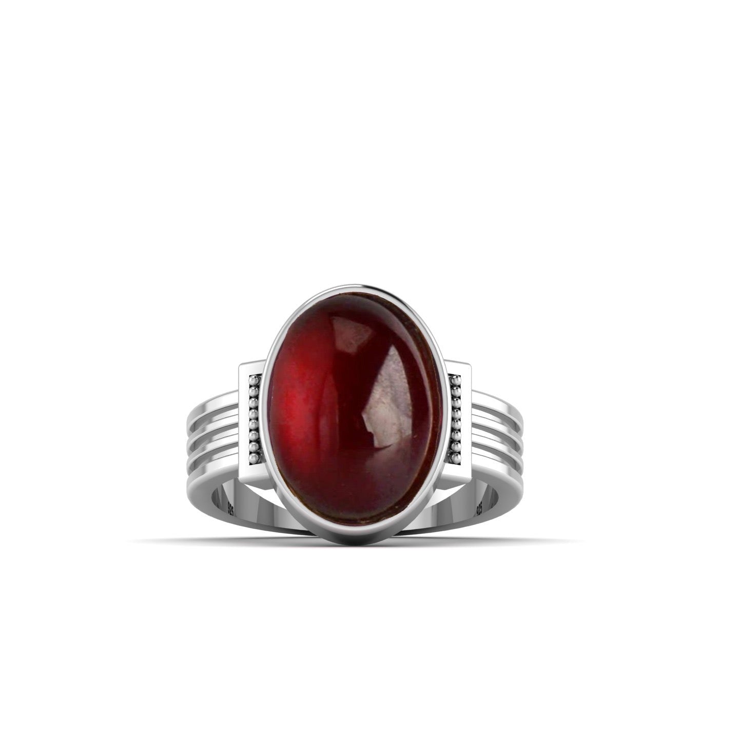 Legendary Garnet Statement Ring