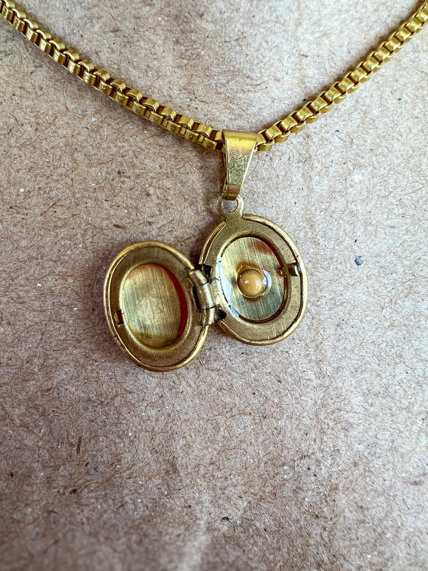 Faith As Small As A Mustard Seed Locket-Necklace