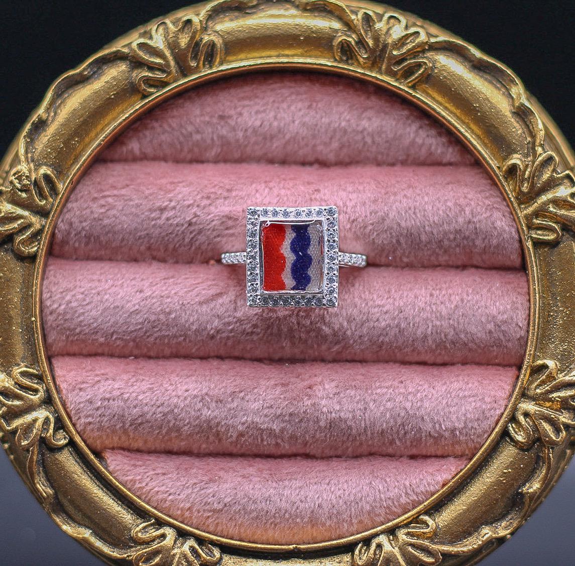 Memorial Ring for Ashes, Hair, Fabric, Breastmilk