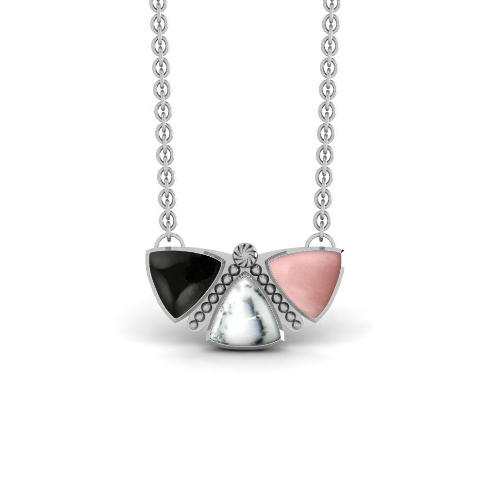 Midnight Floral Little Sister Pendant