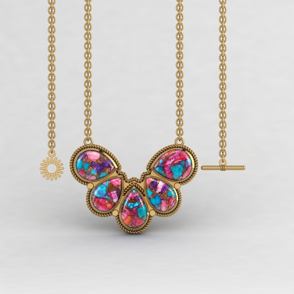 Sunset Mirage Rehearsal Pendant Necklace