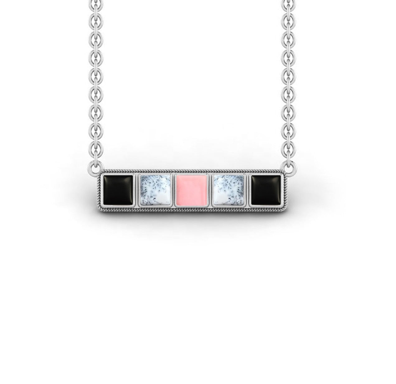 The Midnight Floral Bar Pendant