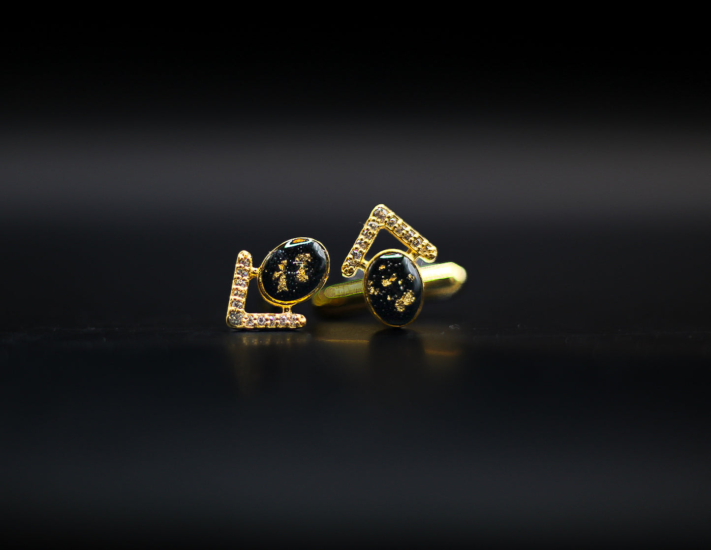 The 68 Special Collection Custom Cufflinks Featuring Fabric From Elvis Owned Clothing With Letter Of Authenticity