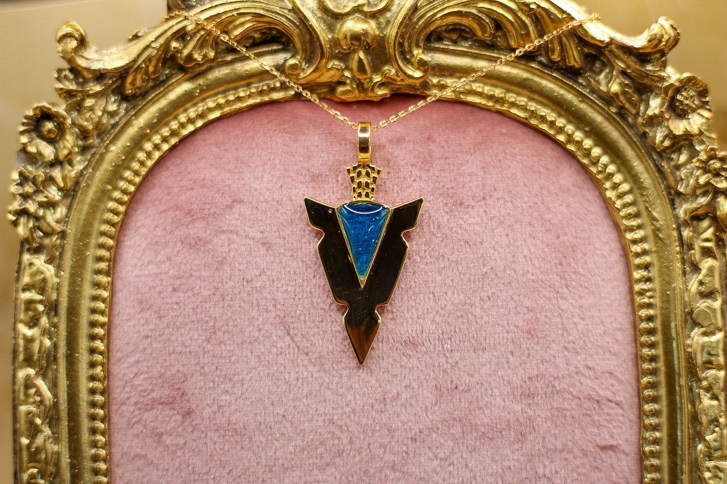 Arrowhead Memorial Pendant Necklace