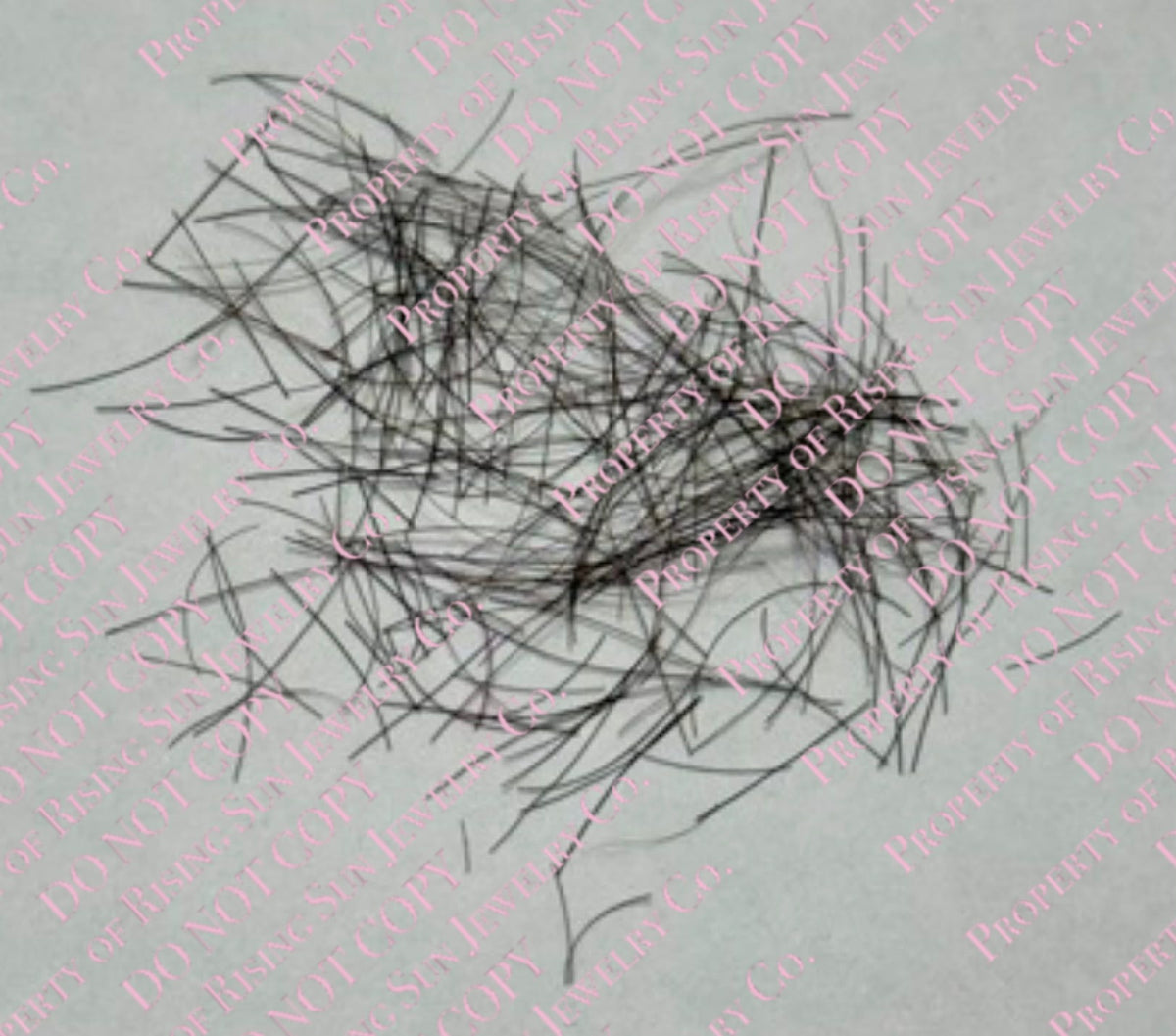 Strand Item Add-On Hair Strand Inclusion for Jewelry — Historic Memorabilia Materi ...