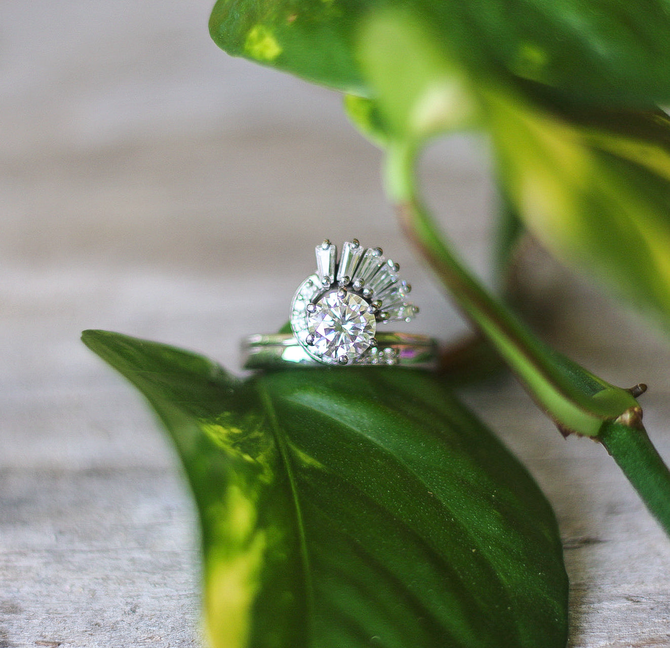 The Satnin' Center Stone Ring