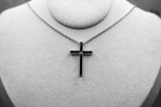 There’ll Be Peace Cross Pendant Necklace
