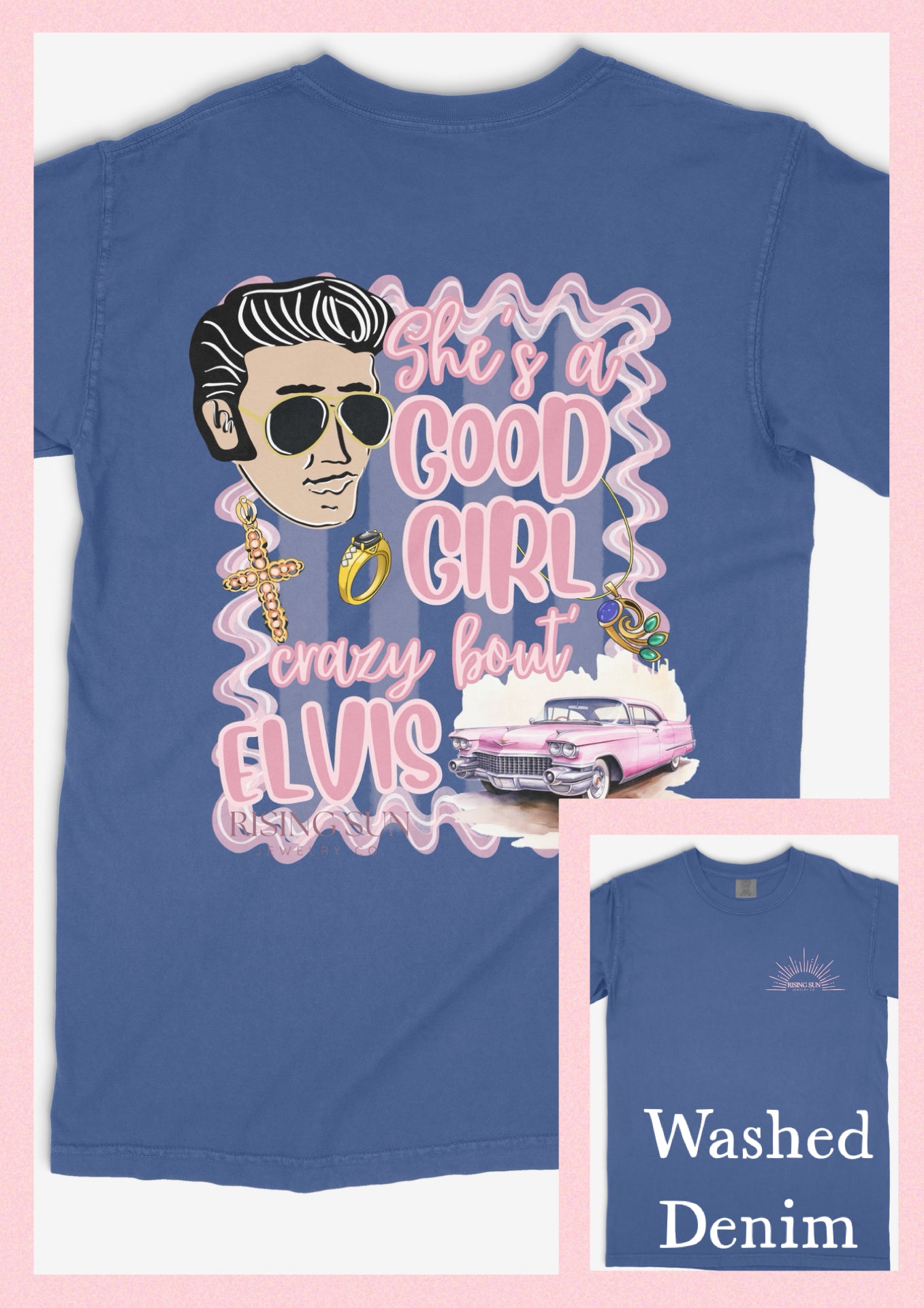Crazy Bout Elvis Tee
