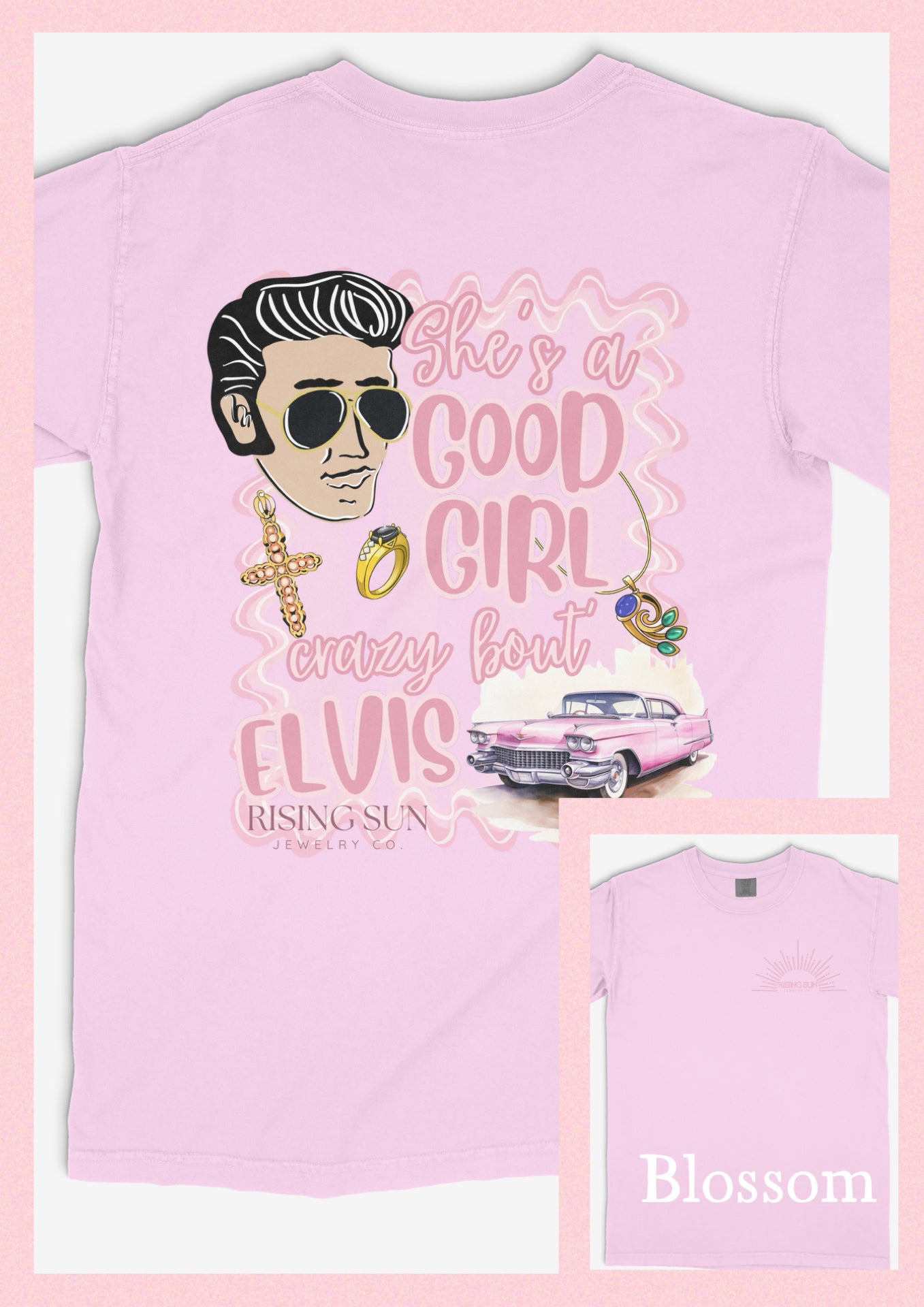 Crazy Bout Elvis Tee